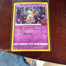 Mimikyu Pokémon Card