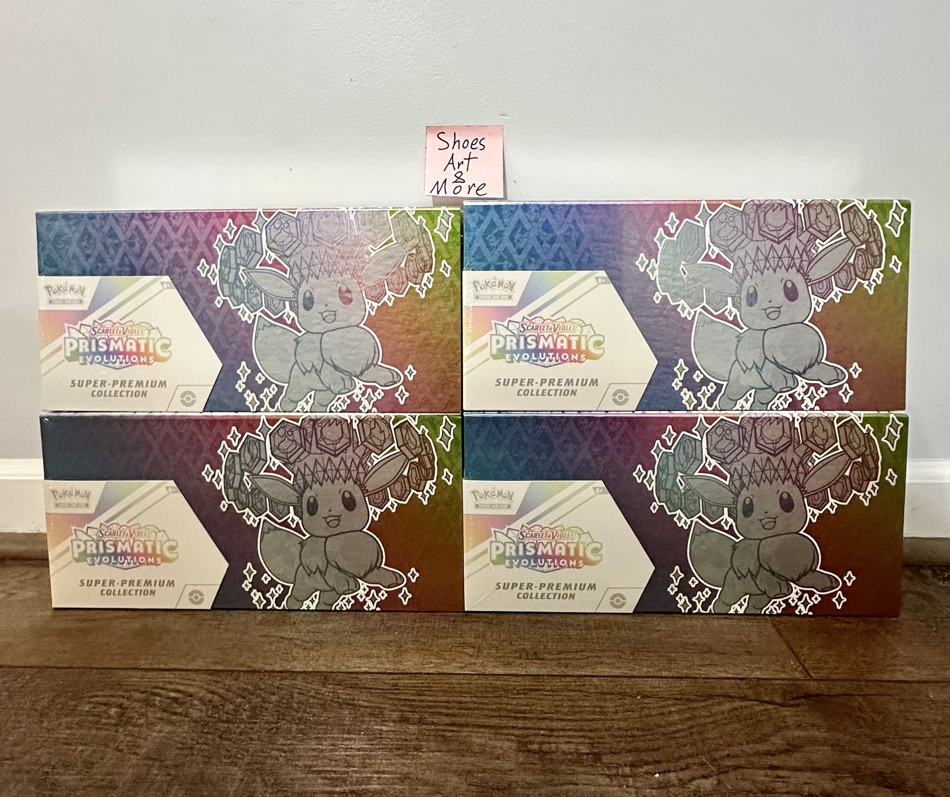 Pokemon Prismatic Evolutions Super Premium Collection “Factory Sealed” “PLEASE READ DESCRIPTION”