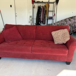 Red Couch Set