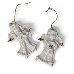 White Angel Ornanents Set