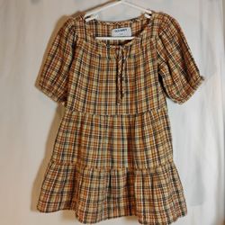 Old Navy Plaid Dress. XS (5)