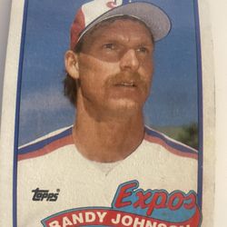 Randy Johnson Baseball Card 