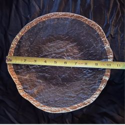 Italian 10K Gold Rimmed Dinner Plates (12)