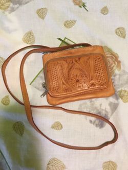 Leather purse
