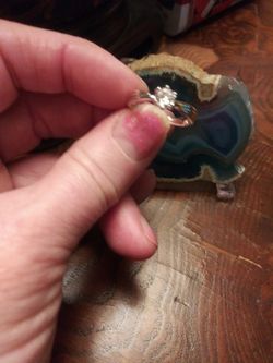 I have a beautiful engagement or wedding ring