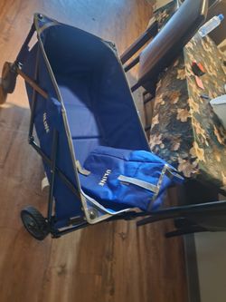 Folding wagon  color azul  36x1 9