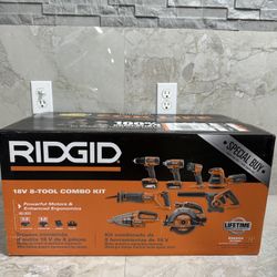 Ridgid 8 Tool Combo