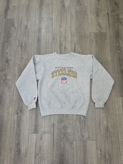 Vintage Champion Pittsburgh Steelers Crewneck Sweater Womens Size Medium