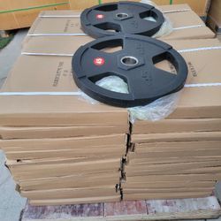 45LBS OLYMPIC WEIGHTS.  BRAND NEW 
