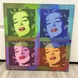 Marilyn Monroe Abstract Canvas