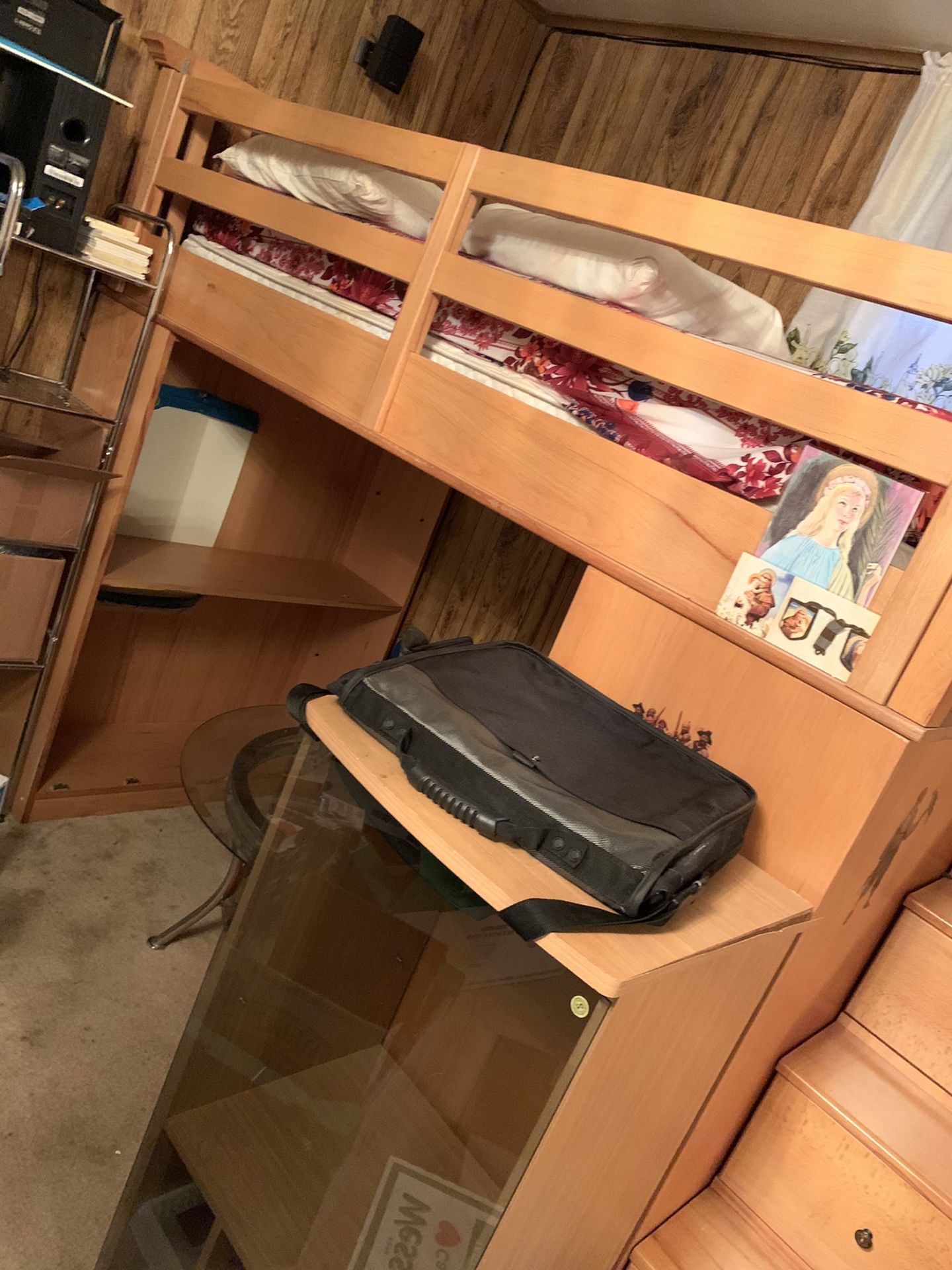 Double Bunk Bed (Twin Mattress)