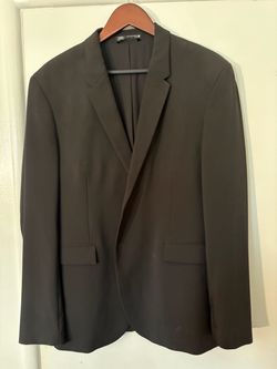 Zara Men's Black Suit Blazer Size44