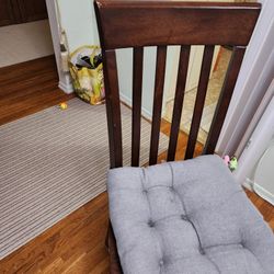 Dining Room Table With 2 Chairs All Wood 