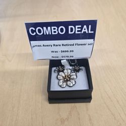JA Retired April Eaṛṛing and Pin Read Description