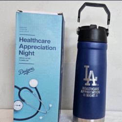 Dodgers Healthcare Appreciation Night 4/1/25 Insulated water bottle SGA