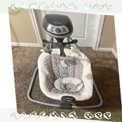 Baby Swing Chair Soft and Peaceful for Your Little One's Calm part fire