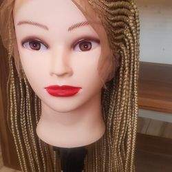 Simple wear on the go braided Wig