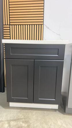 24/30/36 Inch Vanity with Solid Wood Doors