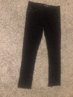 Publik Denim Black Distressed Jeans 30x32 Men’s