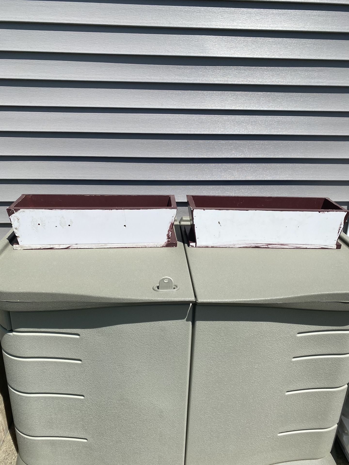 Set Of Two Window Flower Boxes