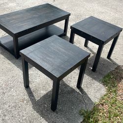 Used Coffee Table And End Tables