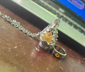 Mami Tomoe Necklace And Ring Set