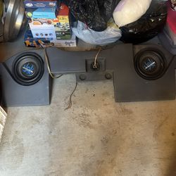 Sound Stream/sub Woofers Speaker with hood Included 