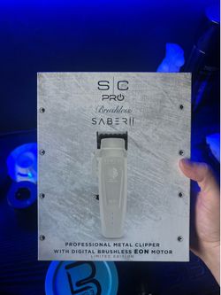 White saber clippers