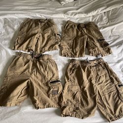 4 Levis Khaki Short Youth Boys Medium 