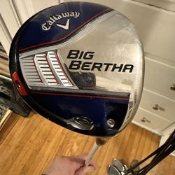 Callaway Big Bertha Driver - 10.5* / Reg Flex + Head Cover