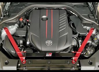 Toyota Supra upgraded oem strut bar GR edition   Fits all new Supras new in box never used or opened