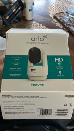 Arlo indoor pan tilt camera