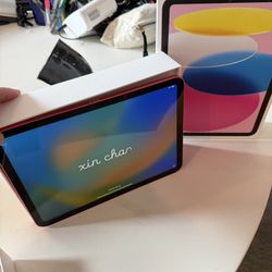 Apple iPad 10th Generation - Yellow & Pink - $250 each Selling two Apple iPad 10th Generation tablets in excellent condition!