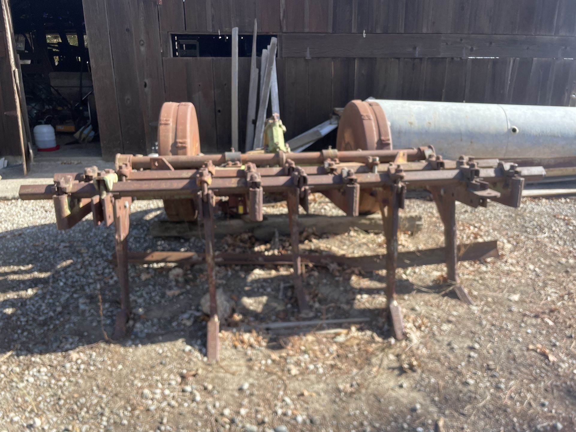 old rototiller for tractor