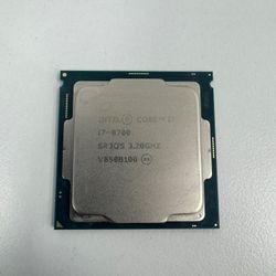 Intel Core i7-8700 3.20GHz 6 Core BX80684I78700 12 Thread LGA 1151