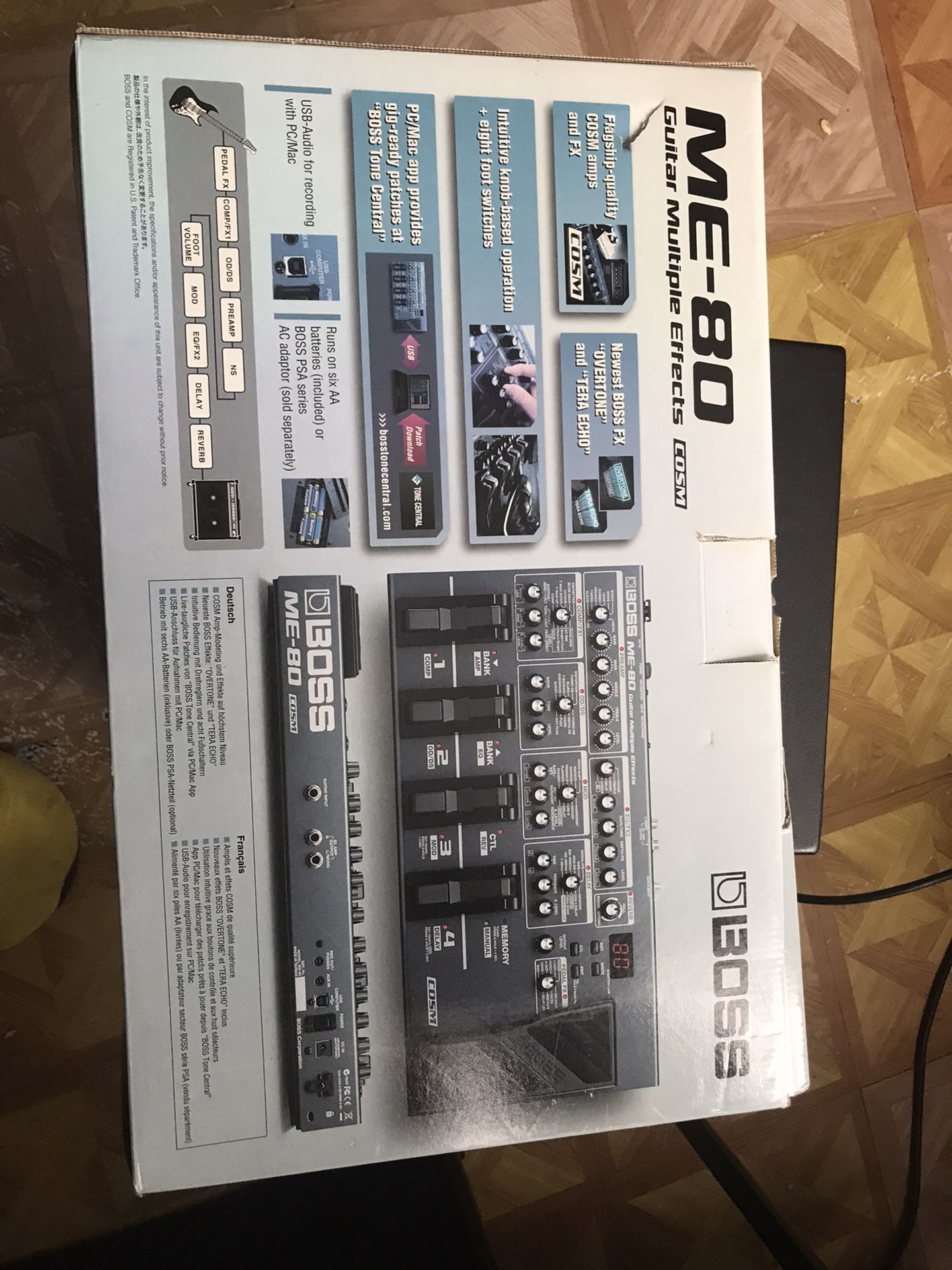 Guitar Pedal Boss ME-80