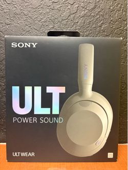 Sony ULT WEAR Over-Ear Headphones, Noise Cancelling Headphones Off White