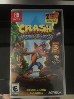 Crash Bandicoot Switch