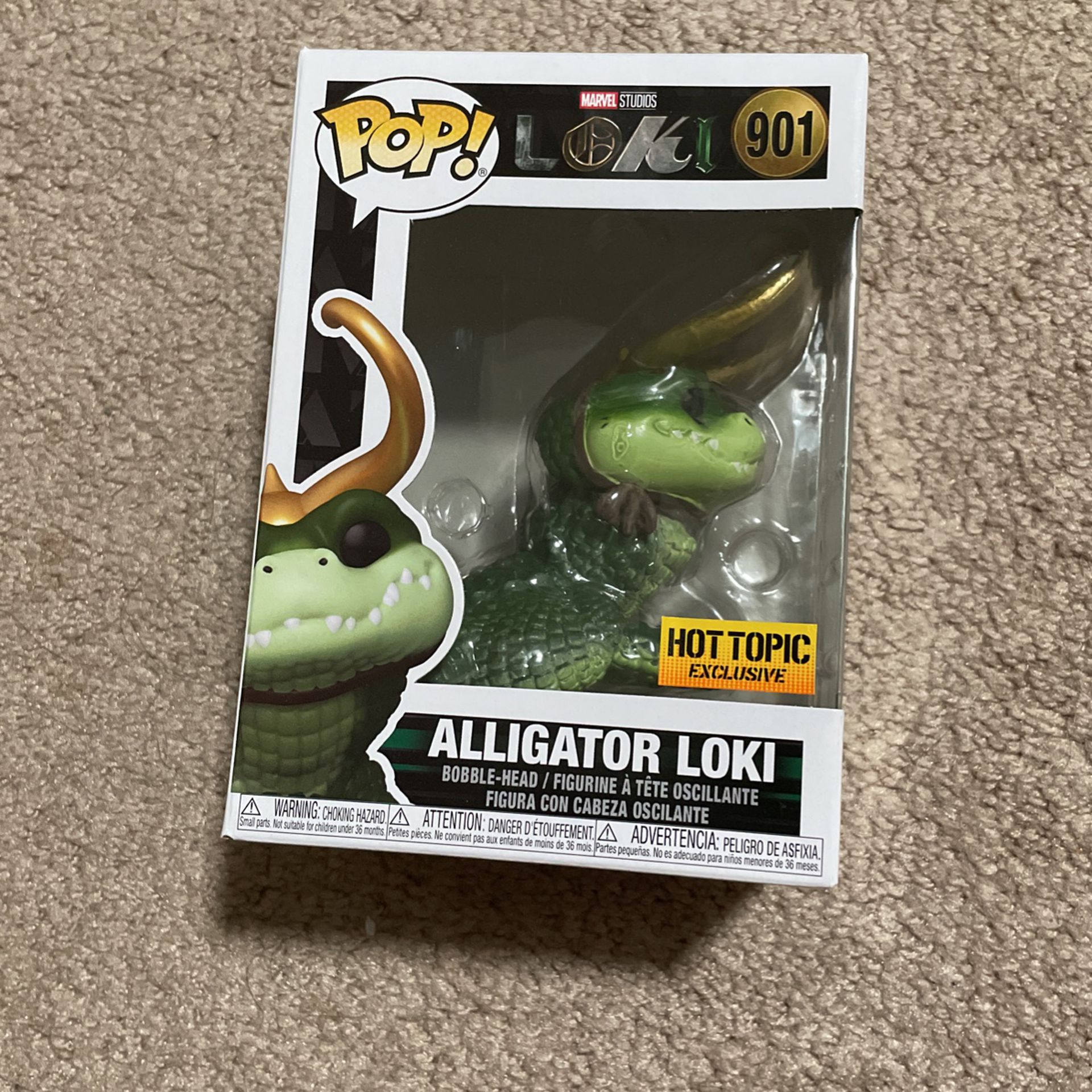 Alligator Loki Hot Topic Exclusive Funko Pop