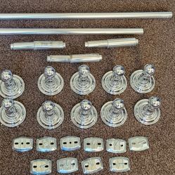 Bathroom Accessories Set Towel Bar And Tp Holder 