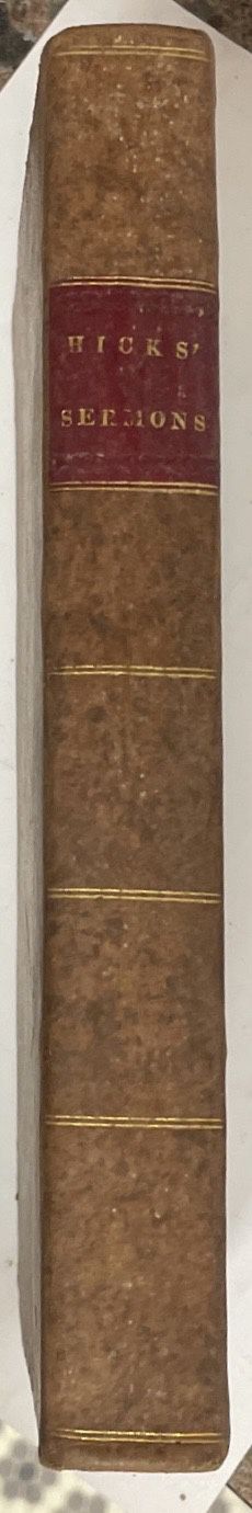 1825 A Series of Discourses  by Elias Hicks 