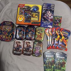 pokemon  / one piece lot