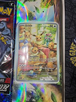 Pokémon x Santa Cruz Eevee 188/167 Illustration Rare skate board