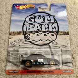 Hot Wheels Premium Gumball  3000 Subaru Impreza WRX