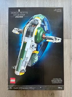 New LEGO Star Wars UCS Jango Fett’s Firespray-Class Starship 75409