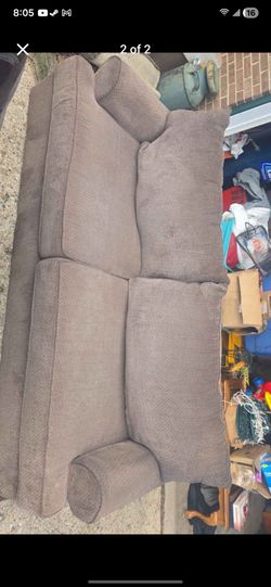 Brown couch