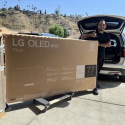 77 “ LG Smart 4K EVO OLED HDR 120HZ TV