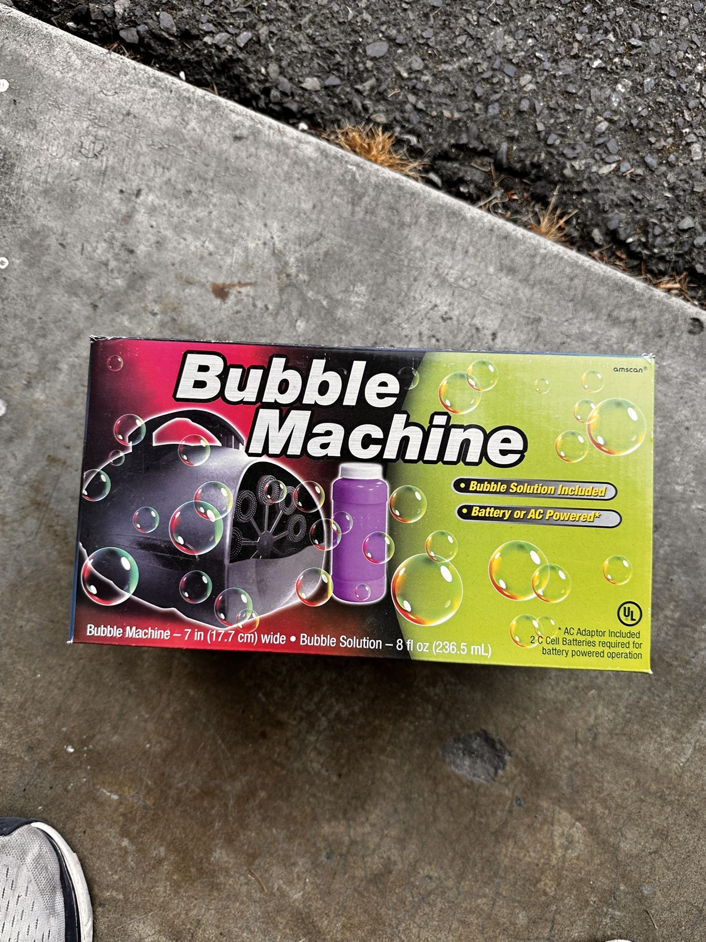 Free Bubble Machine