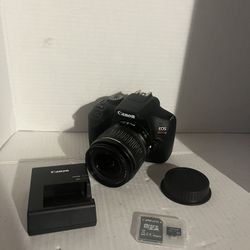 Canon EOS Rebel T7 DSLR Camera with 18-55mm f/3.5-5.6 lens