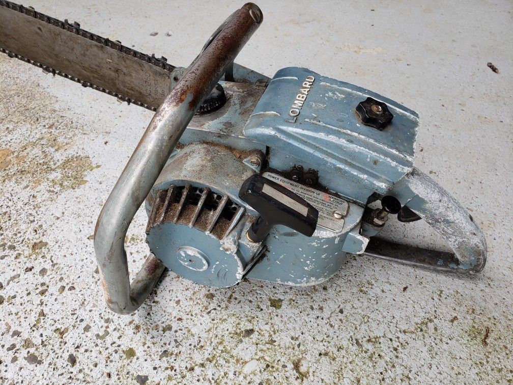 Lombard Vintage Chainsaw Works